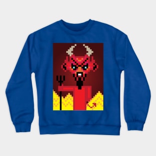 Pixel in inferno Crewneck Sweatshirt